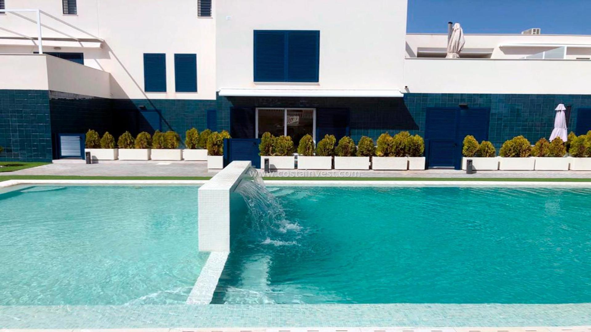 Palmview Poolside Heaven In Turquesa Del Mar Apartamento Orihuela Exterior foto